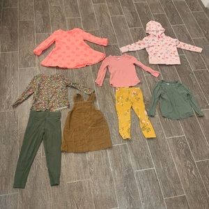 Girls 3T cold weather lot- 8 pcs
